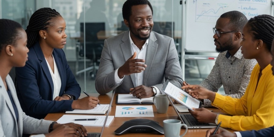 African tech professionals collaborating